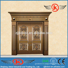 JK-C9025 meilleure porte en cuivre cuivré belle conception antique